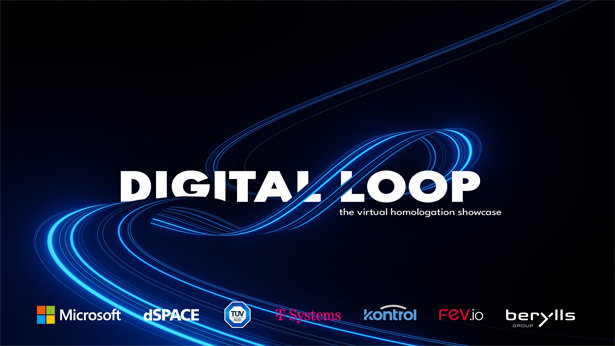 Digital Loop accelerates the homologation of vehicle software updates using virtual simulation